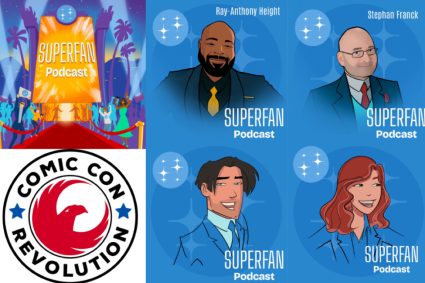 The Superfan Podcast is going live at Comic Con Revolution
